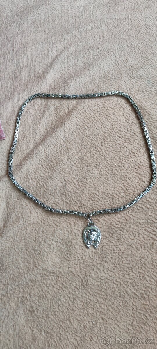 Řetízek s podkovou - 6