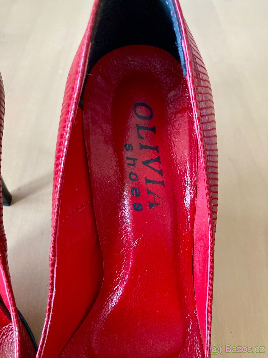 Kožené lodičky v.37 - 6