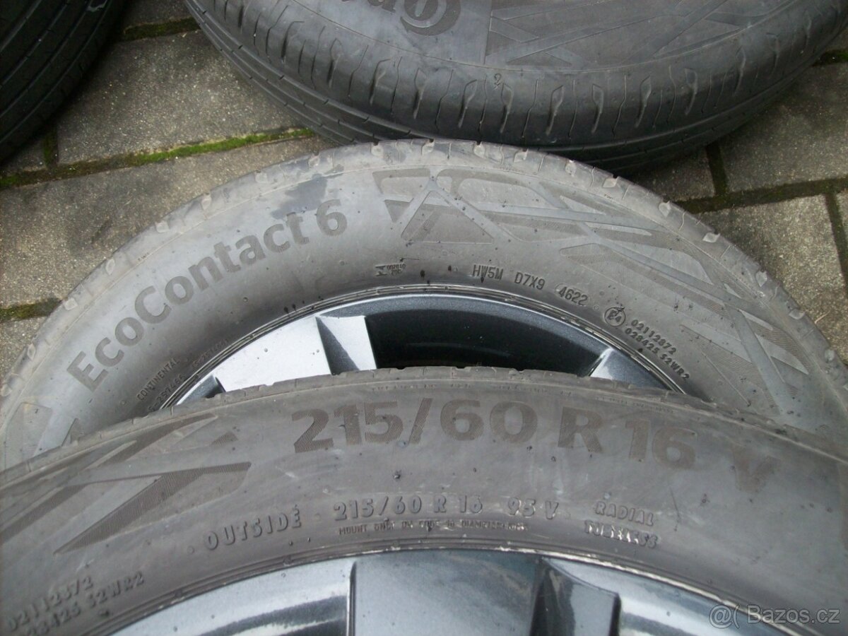 Alu kola Karoq Continental 215.60.16" - 6