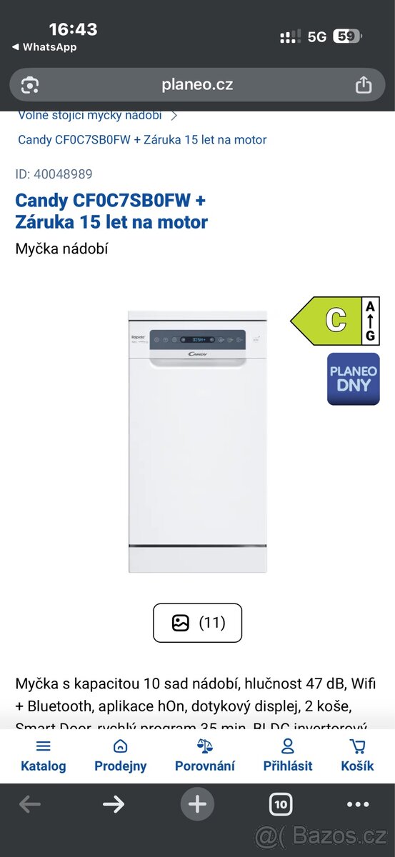 Candy myčka nádobí - 6