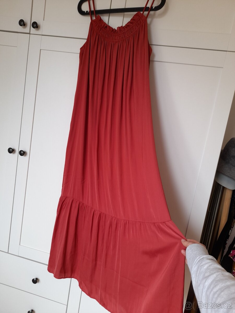 Splývavé dlouhé šaty Lindex, vel. M - 6