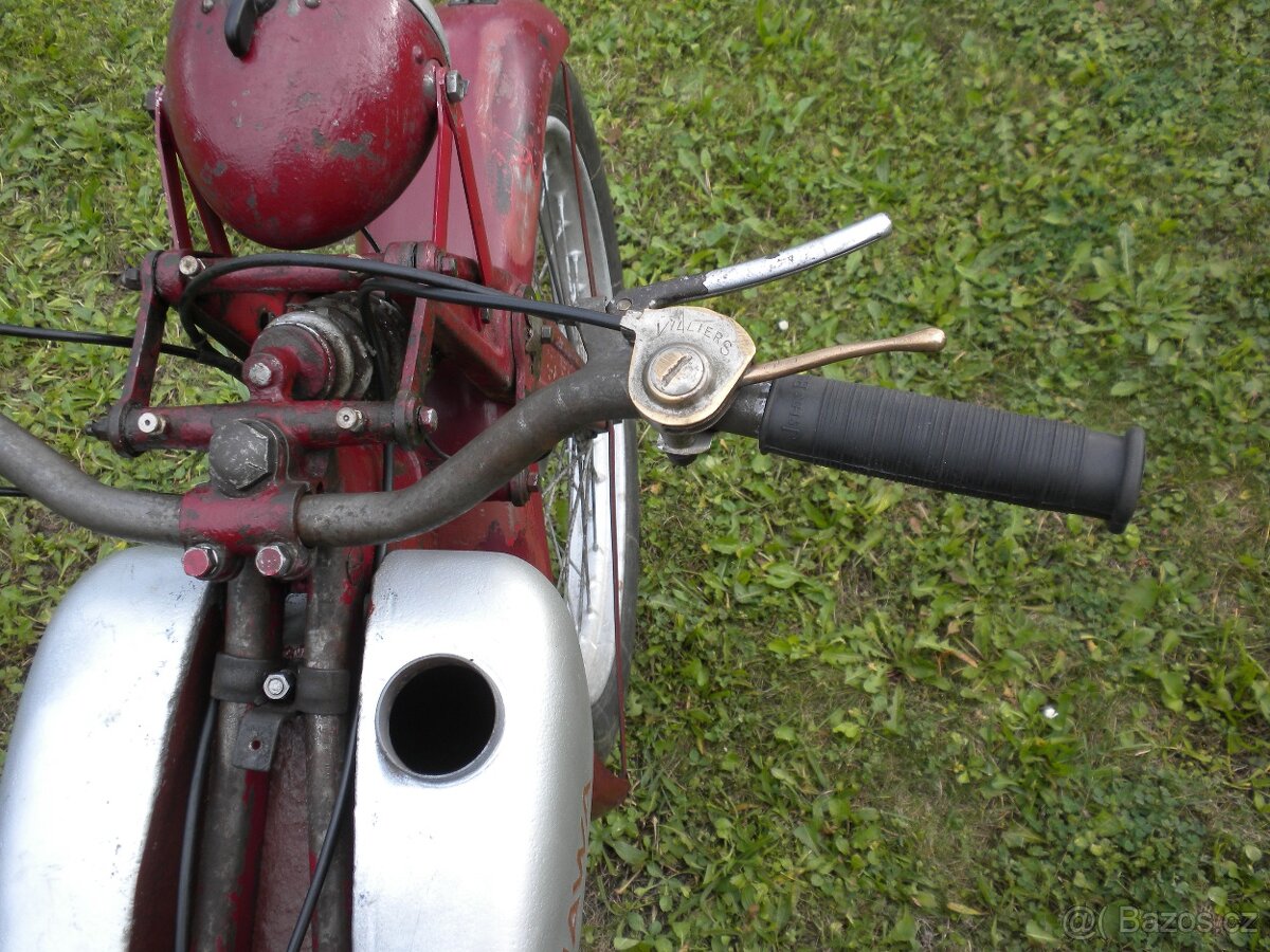 JAWA VILLIERS r.v.1934 bez dokladů dlouhá léta na půdě - 6