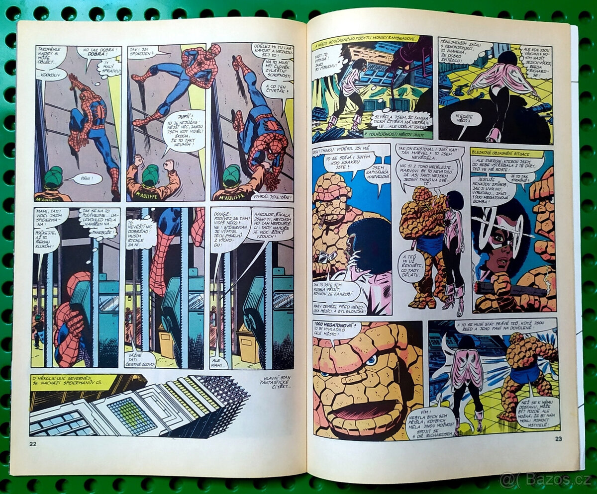 Komiks SPIDERMAN č. 10/1991 Semic velmi PĚKNÝ STAV - 6