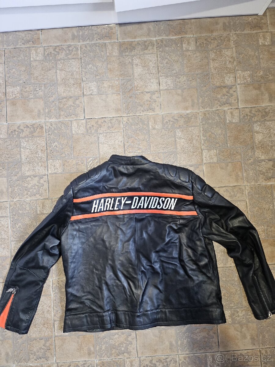 Nová kožená bunda Harley Davidson xxl - 6