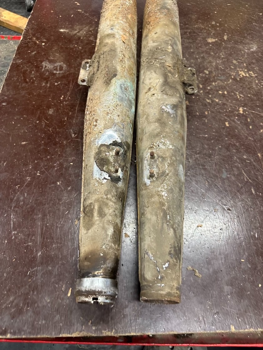 Predám pár VÝFUKY dútniky JAWA 250 350 - 6