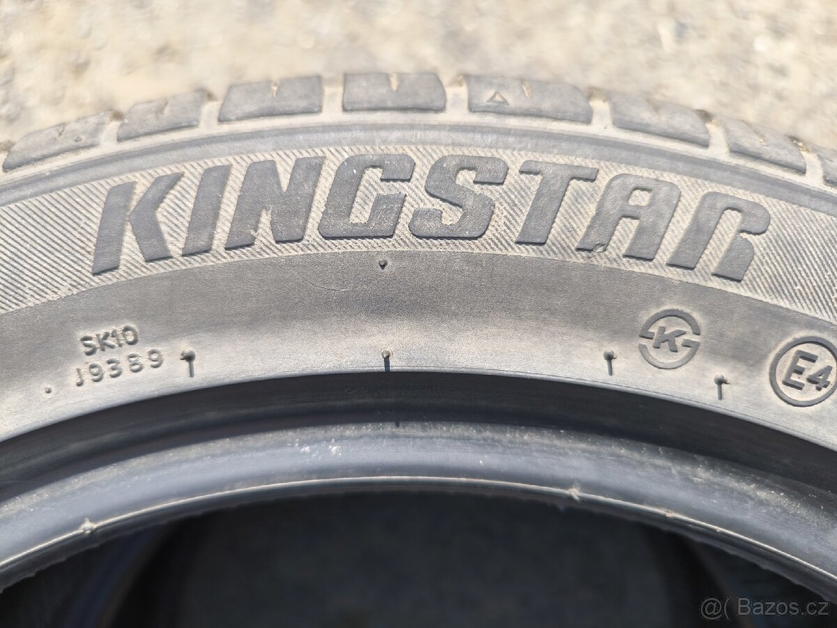 PRODÁM 2 KS LETNÍ PNEU KINGSTAR 195/50/15 - 6