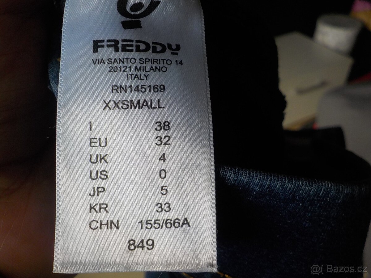 Freddy lux džinove kalhoty velS /M - 6