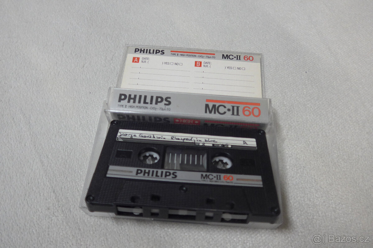 AudioKazety PHILIPS MC-II60 MC-II90 3ks - 6