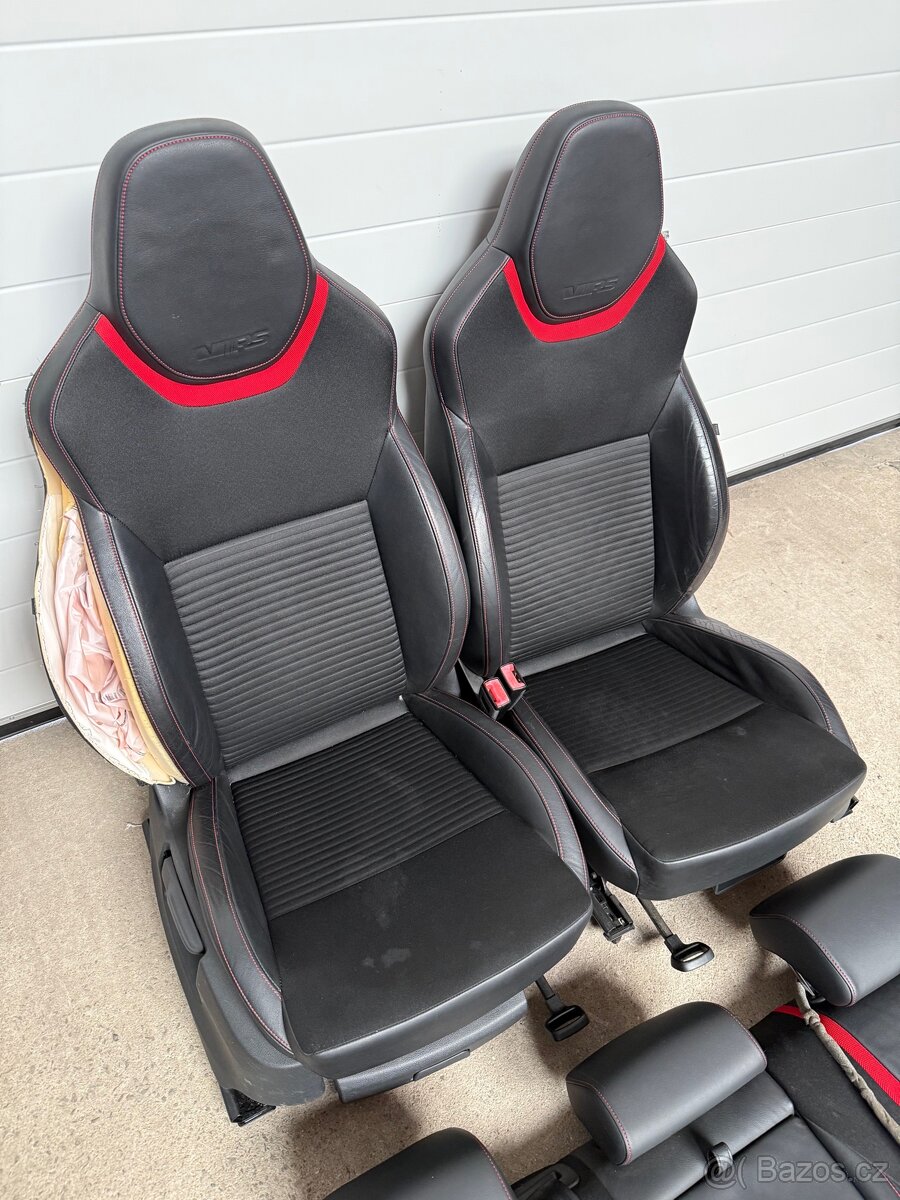 Sedačky + Tapecírunk Octavia 3 RS - 6