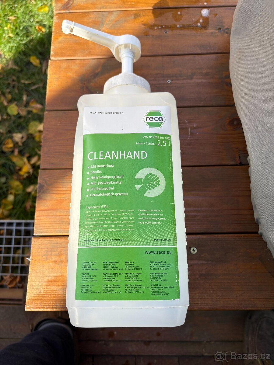 Dávkovač mycí pasty RECA Cleanhand , montáž na stěnu - 6