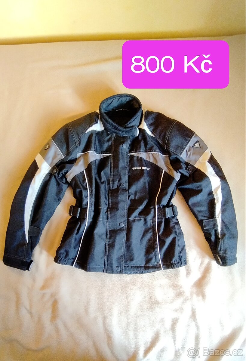 Dámské věci na motorku - helma, bunda, pláštěnka,... - 6