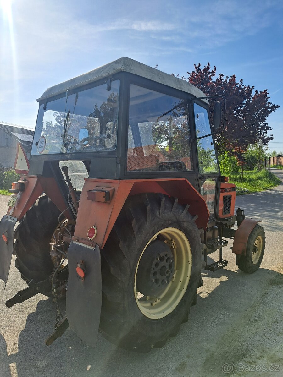 Traktor kolový Zetor 7211 r.v.1990 koupen v čr. - 6