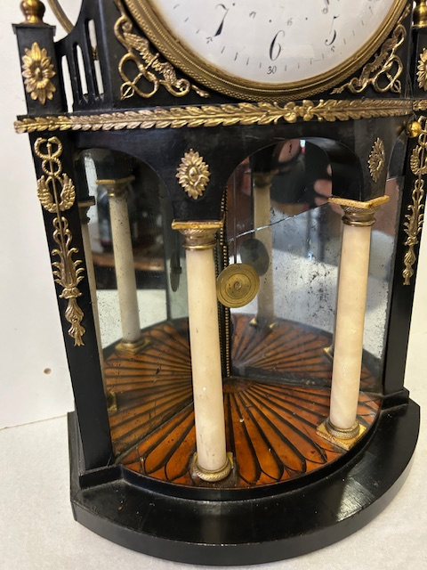 Empírové hodiny - originál. - 6