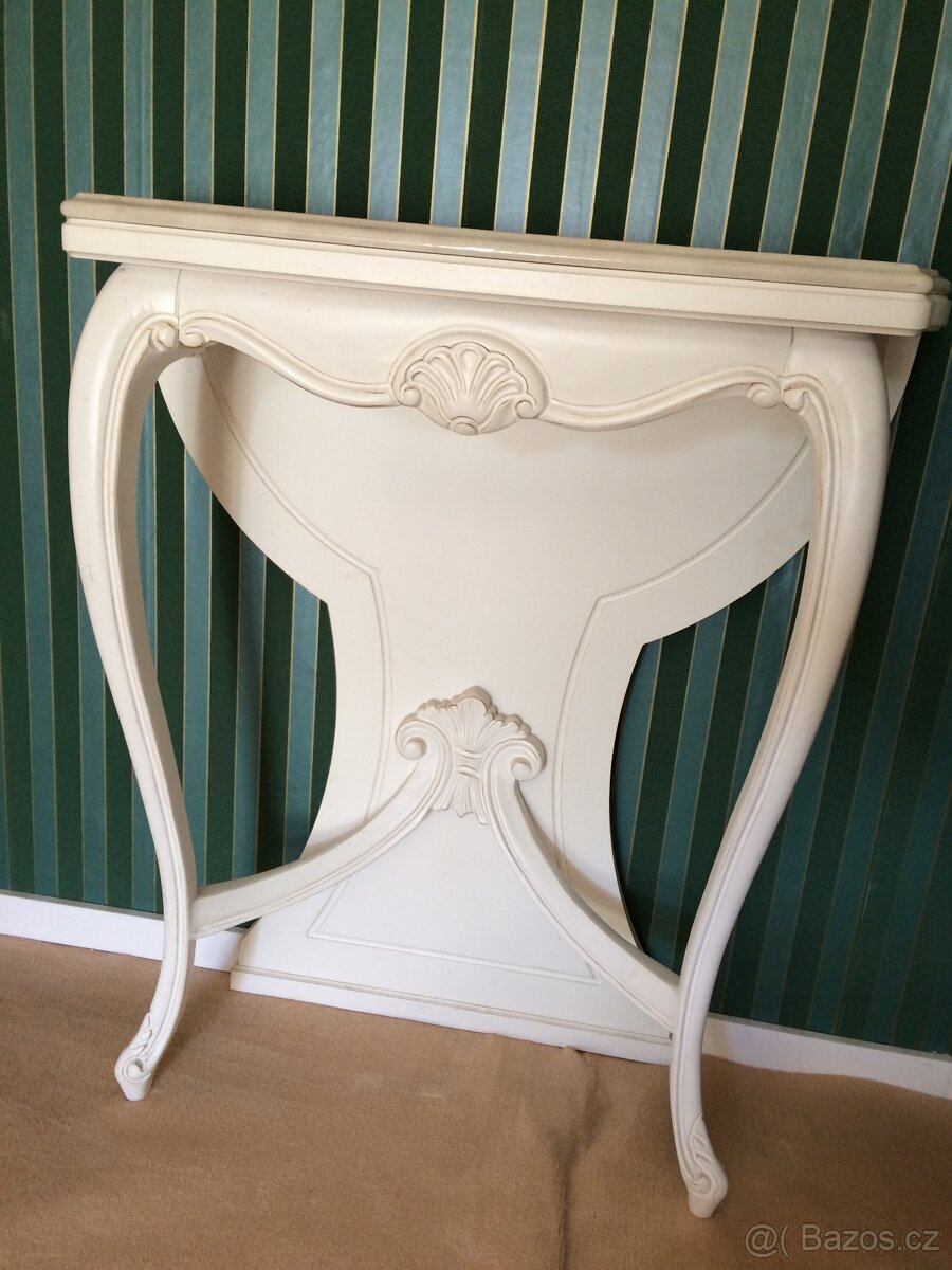 Prodám set : konzole a zrcadlo italske - mod.Zimní Palac - 6