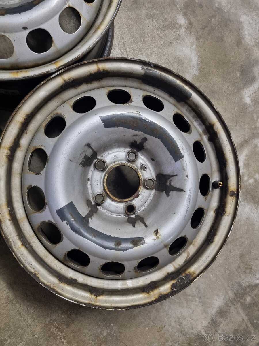 Plechové disky 5x108 7J 16 ET46 - 6