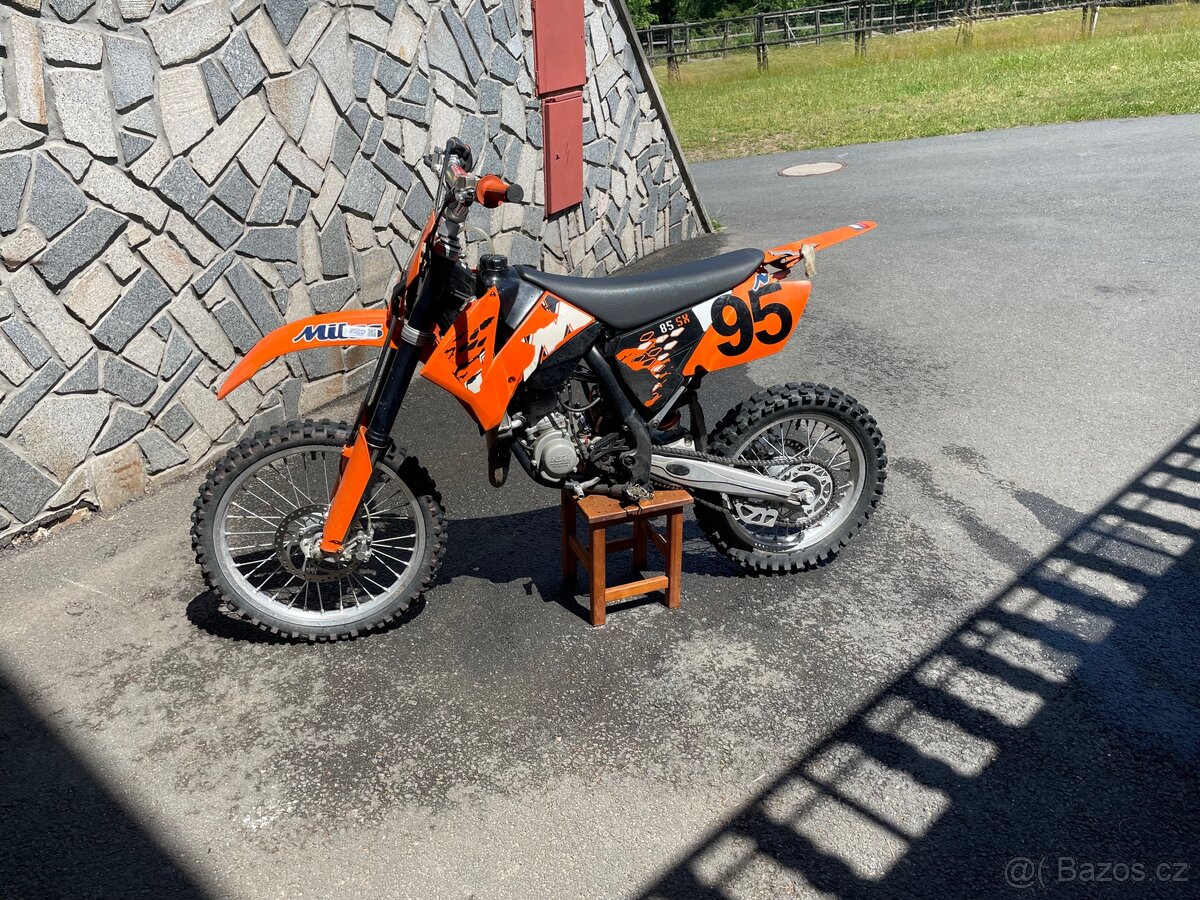 Prodám ktm sx 85 2008 - 6