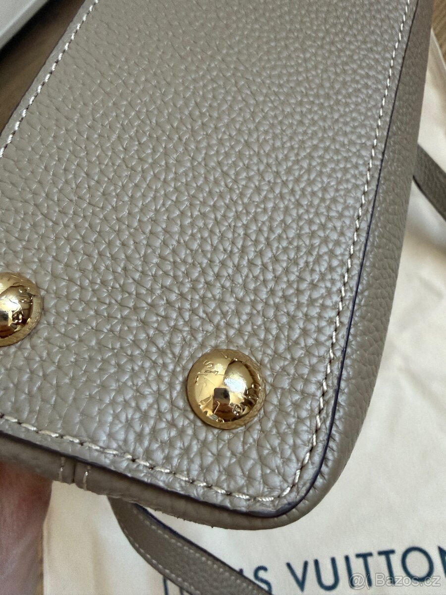 Kabelka Louis Vuitton capucines BB taurilon leather galet - 6