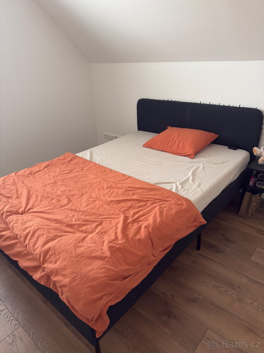 2x postel s matrací a roštem Ikea 140x200 - STÁLE AKTUÁLNÍ - 6