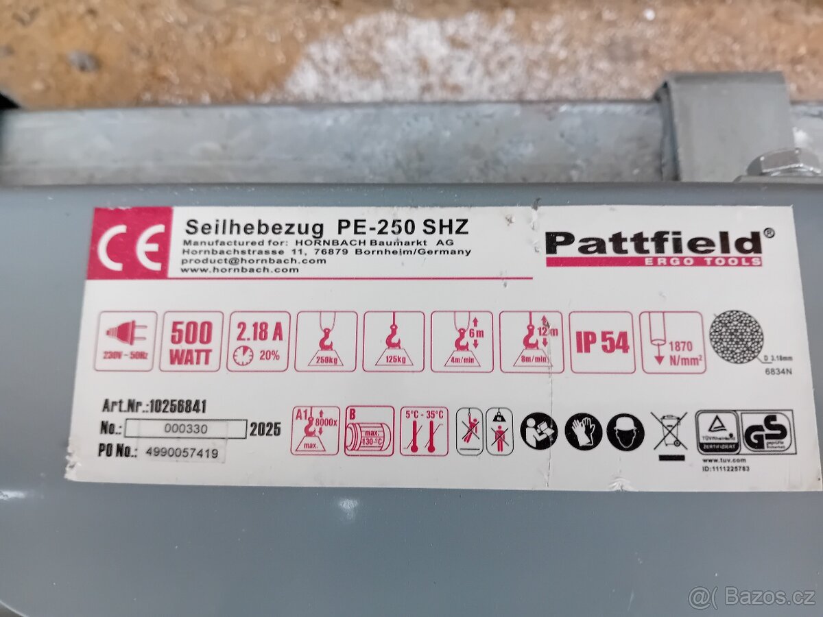 Stavební výtah, vrátek - 6