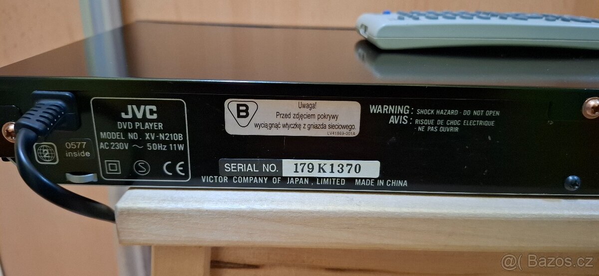 DVD přehrávač JVC - 6