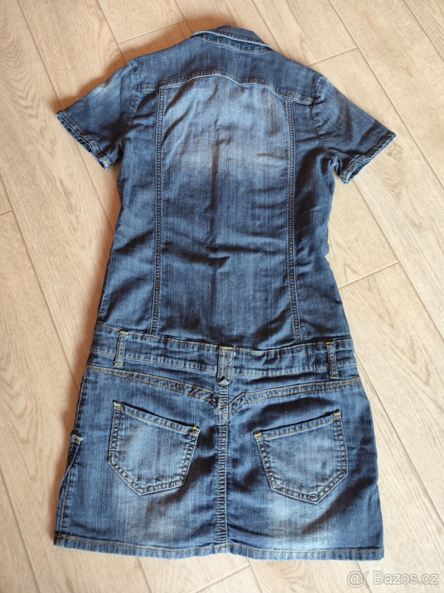 Minišaty džínové vel.M/38 Otostop X-Clusive Jeans - 6