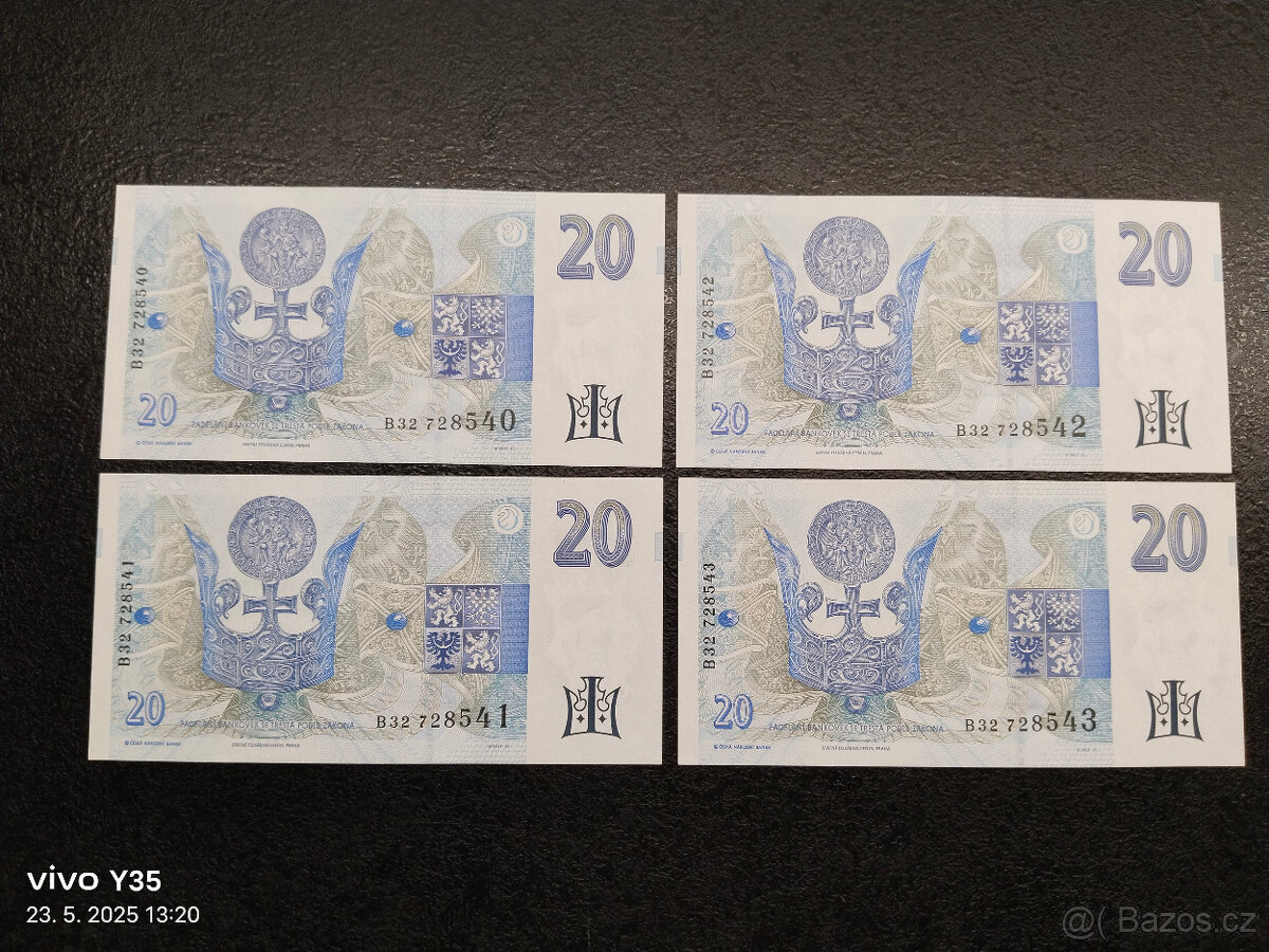 Bankovky Československo 1994 Postupka B32 - 6