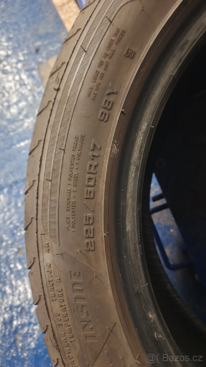 🌞 Letní pneu 225/50R17 - 6