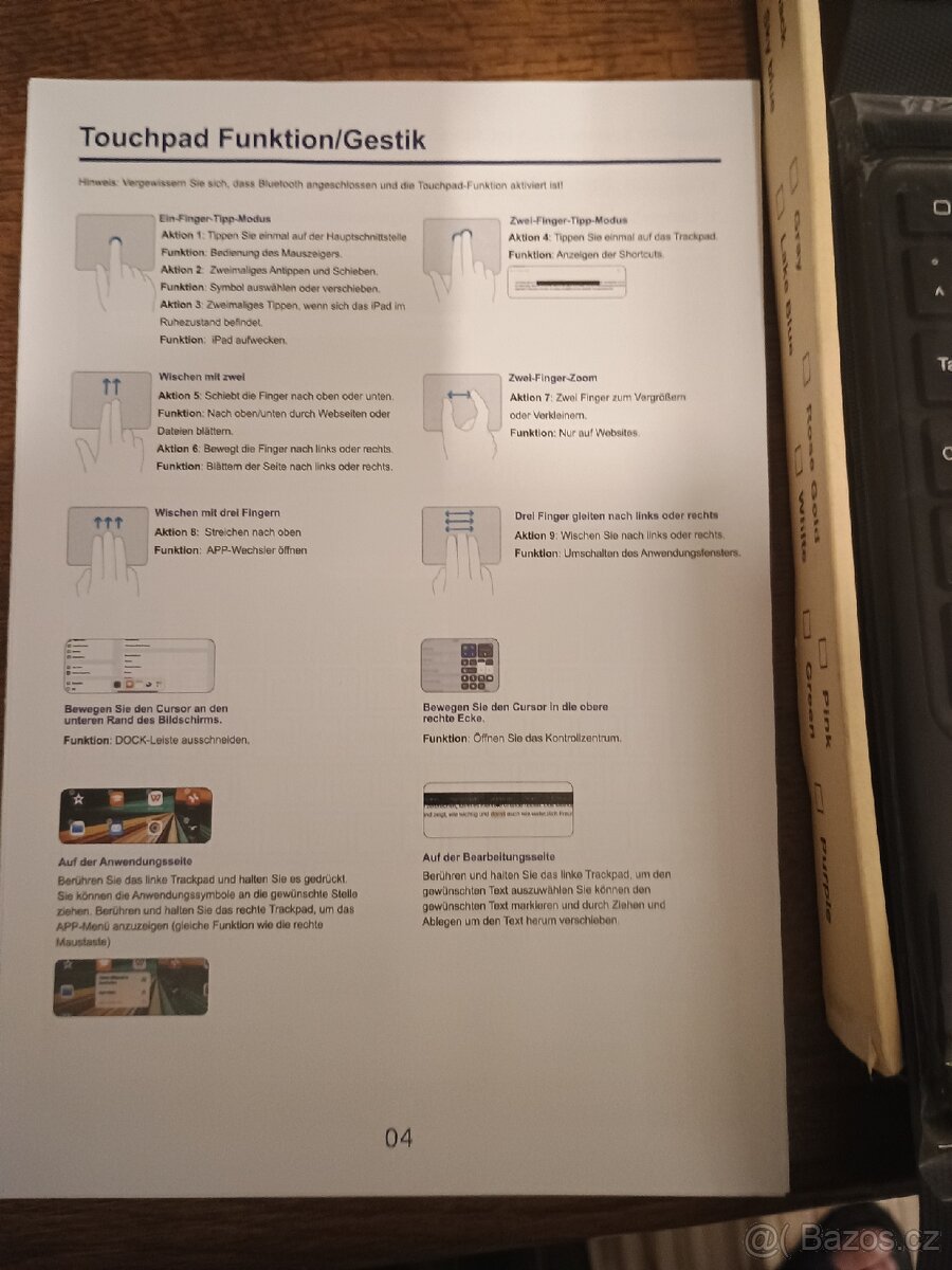 Pouzdro z klávesnicí pro iPad - 6