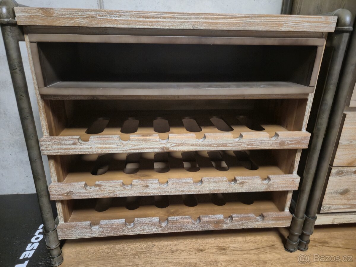 Industriální masivní nábytek - 6