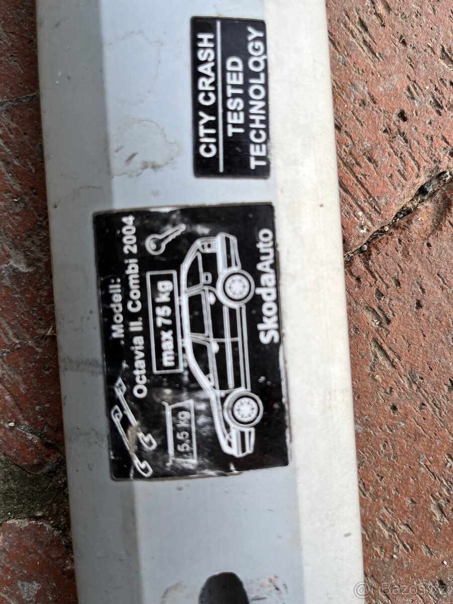 Tyče 115 cm a patky kompatibilní s Thule - 6