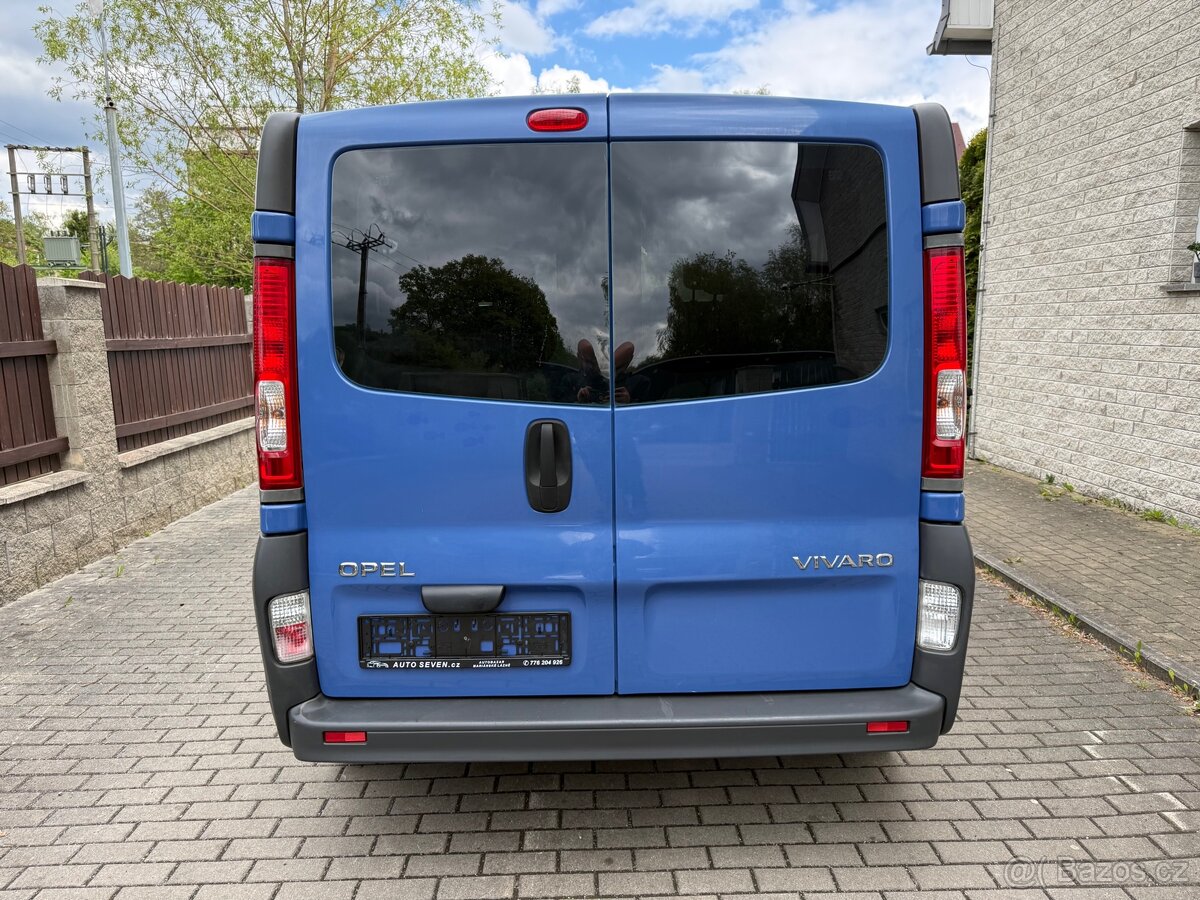 OPEL VIVARO TOUR 2,0 CDTi 66kW 9MÍST,KLIMA,2012,STK,SERVISKA - 6