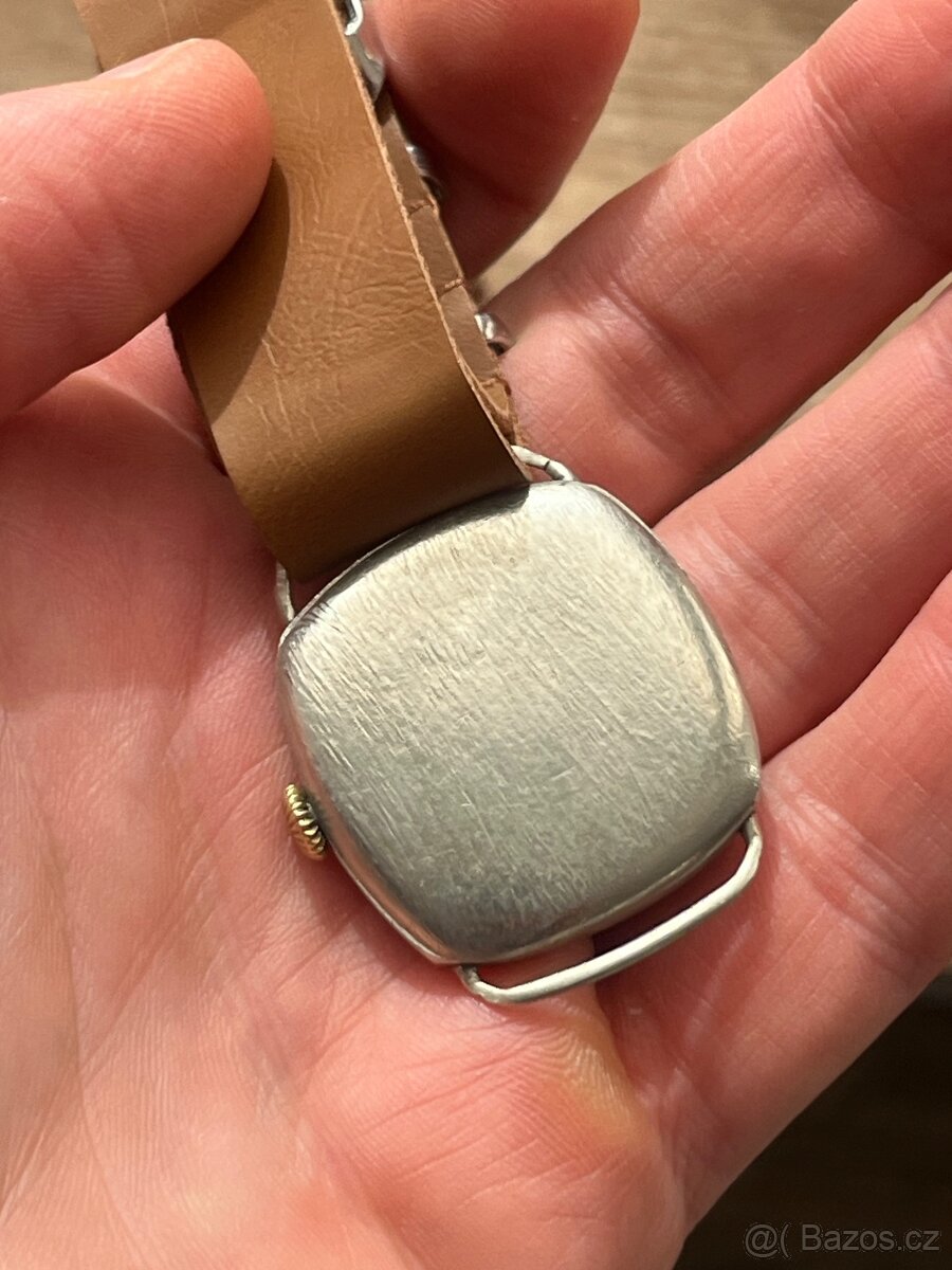 Vintage Omega náramkové hodinky (cca 1920–1930) / vojenske - 6