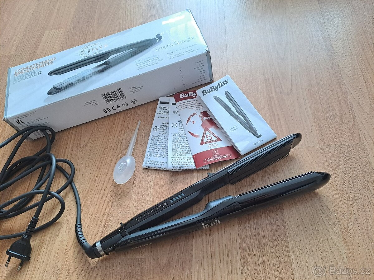 Parní žehlička na vlasy Babyliss - 6