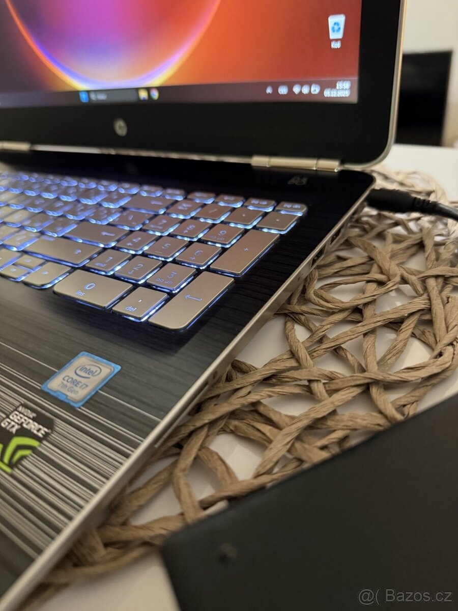 Prodám herní notebook HP Pavilion Gaming 15-bc202nc - 6