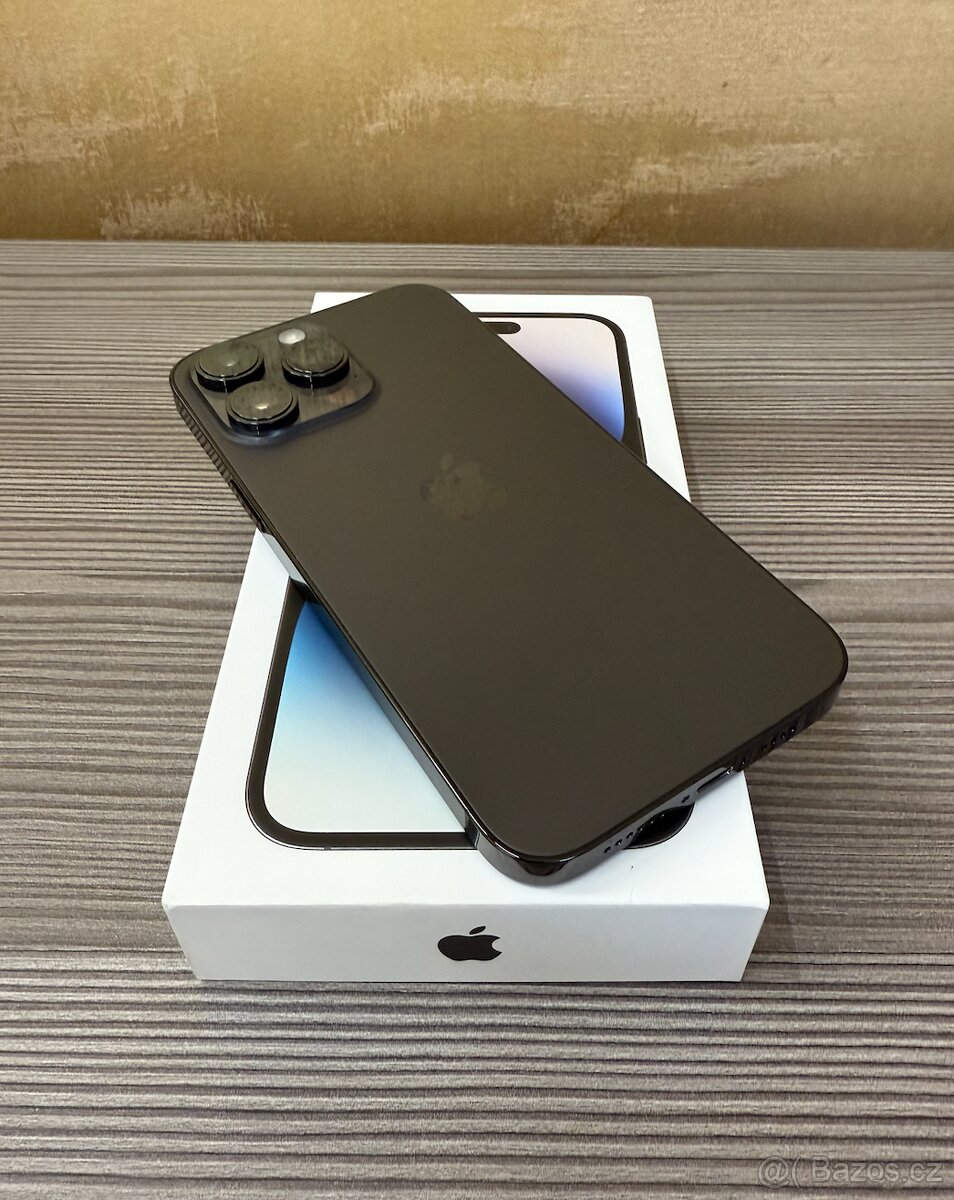 Apple iPhone 14 Pro Max 256GB černý, komplet, baterie 100% - 6