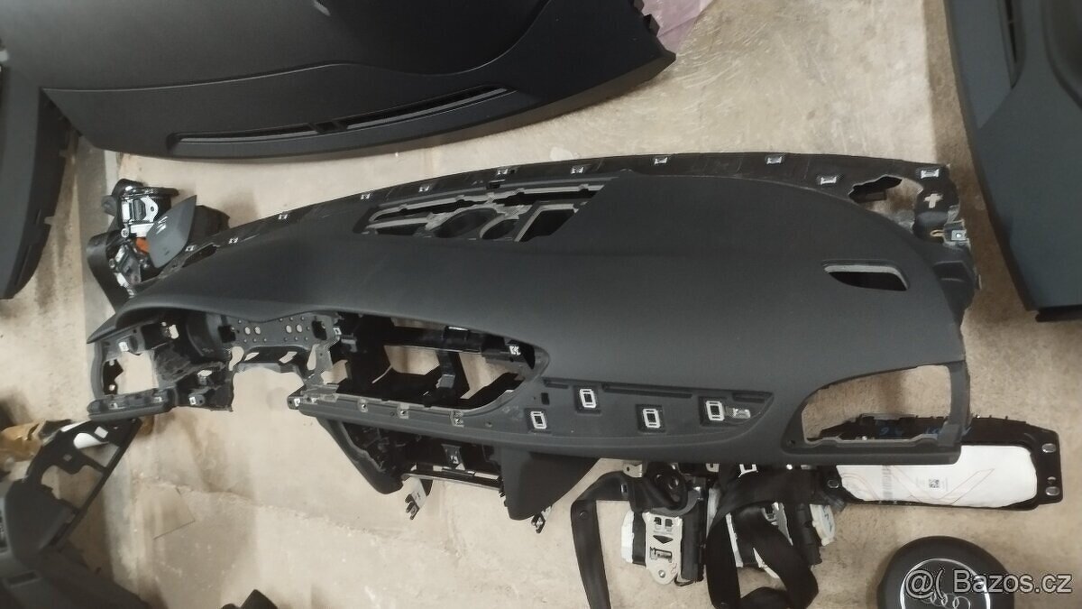 Airbagová sada Audi A6, C7 C8 s originální deskou - 6
