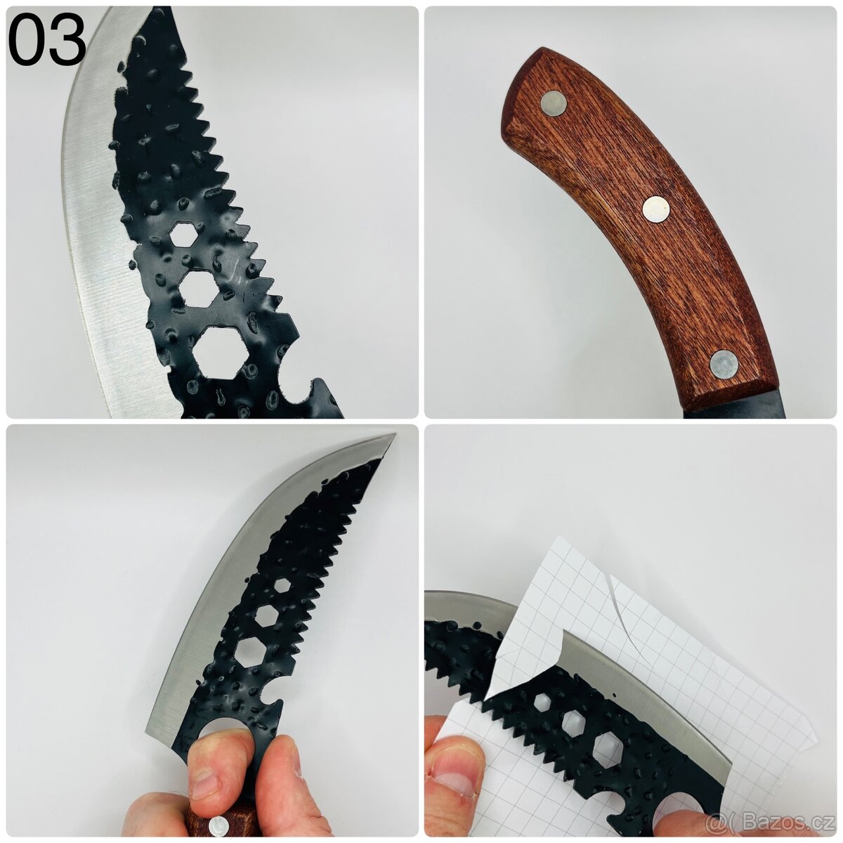 Nůž pevný (různé druhy) 2 - 6