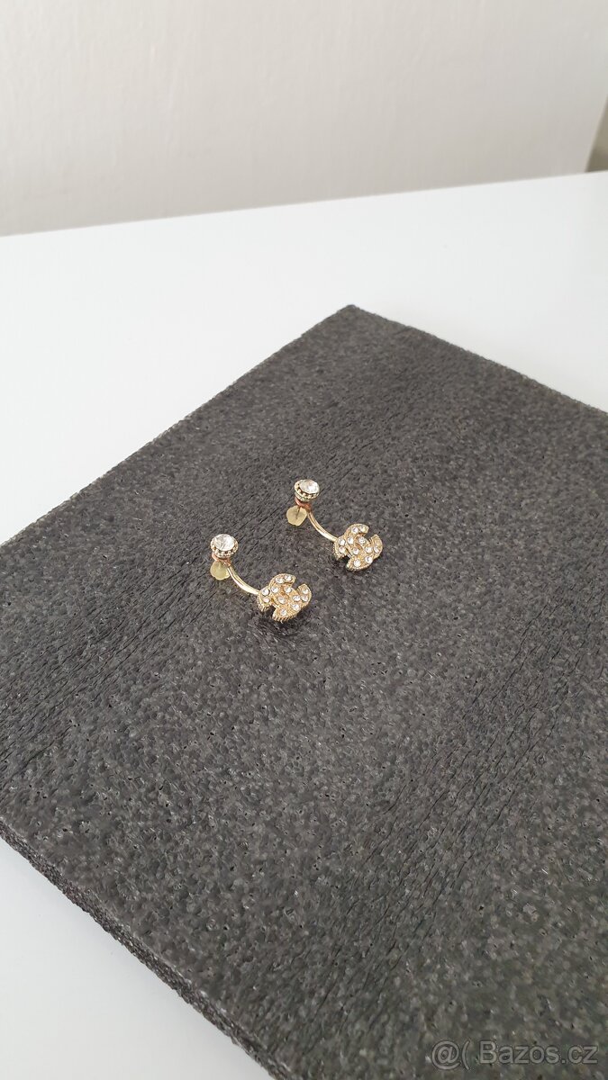 Visací náušnice ve stylu Chanel - 6