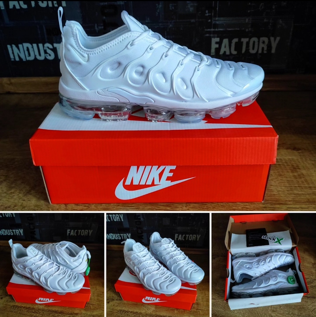 NIKE Air VaporMax PLUS 2019 "White platinum" - 6