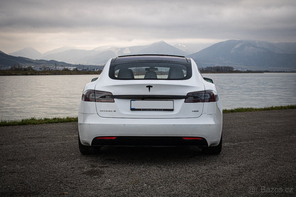 Tesla S 75D Free Supercharging, SOH 92%, Vzduch, Panoráma - 6