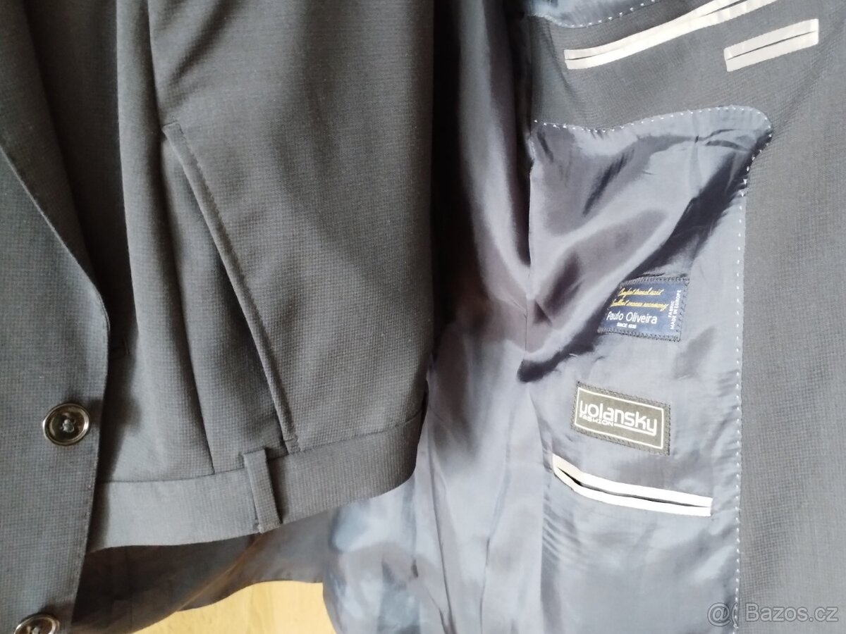 Oblek Volansky, tmavě modrý - 6