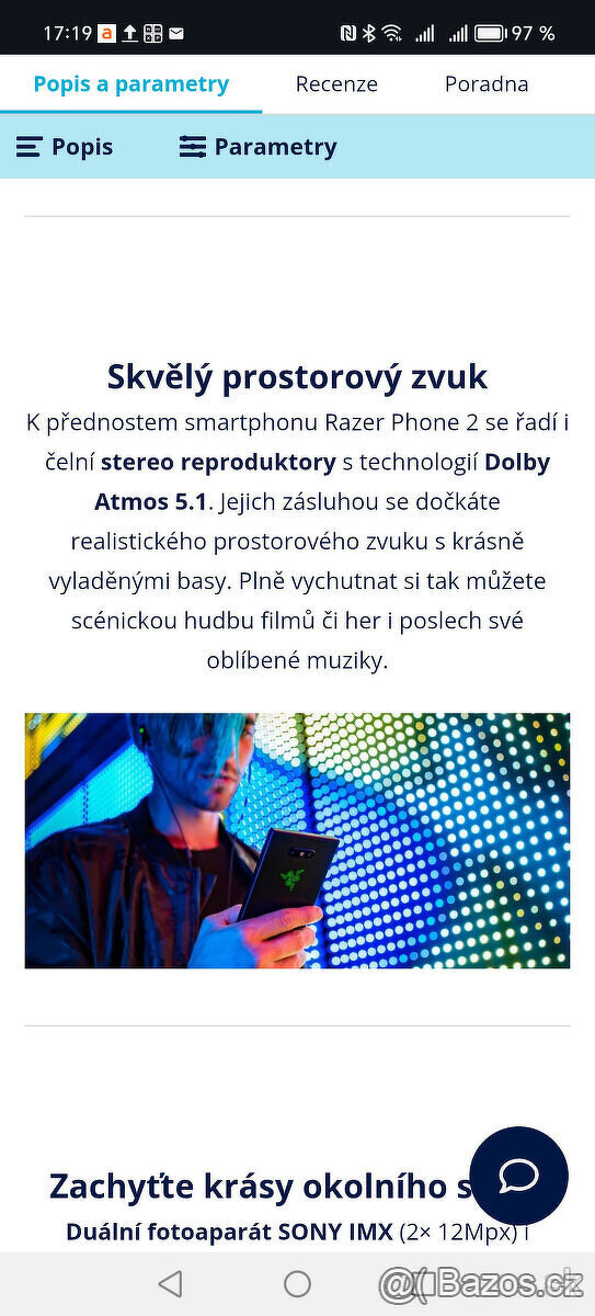 Razer Phone 2 herní mobil - 6