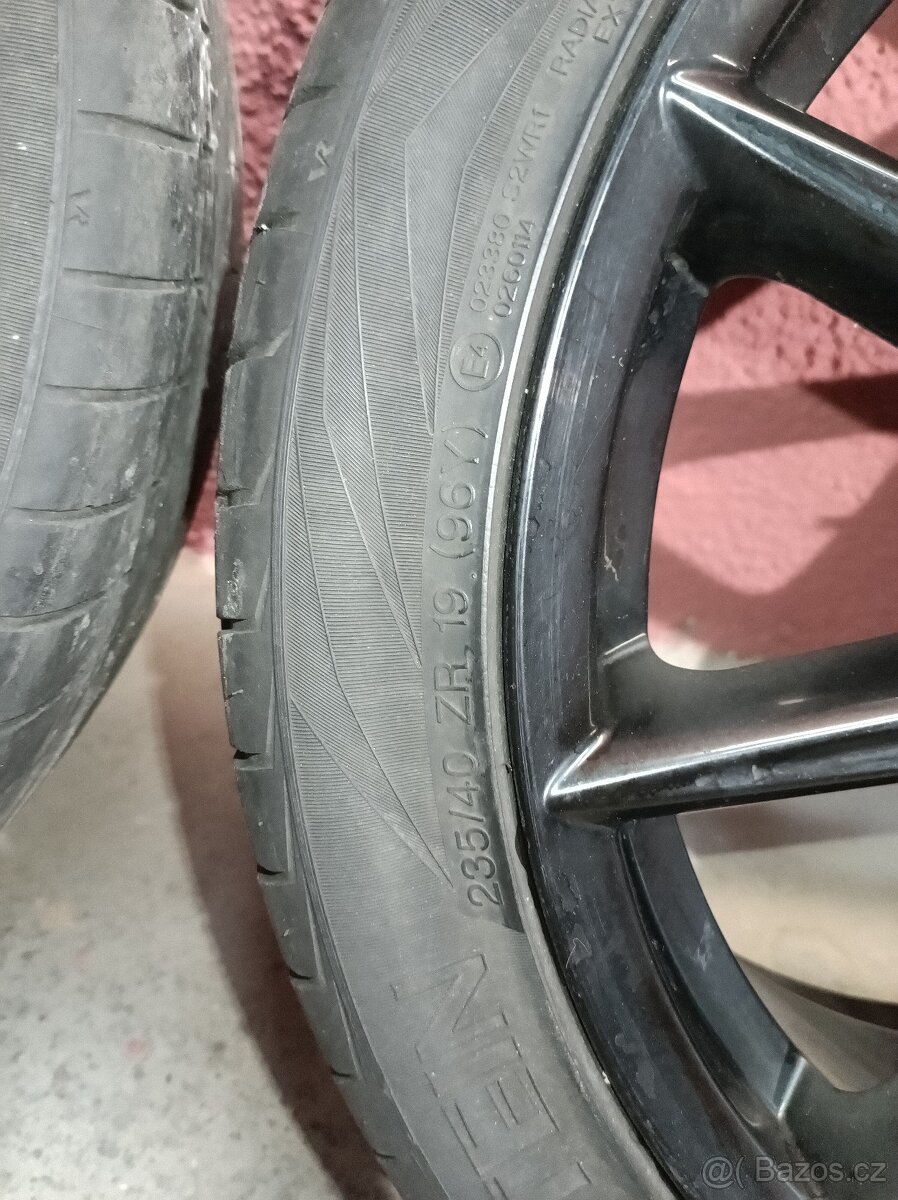 Alu kola Alfa Romeo TI edice 19" lesklá černá - 6