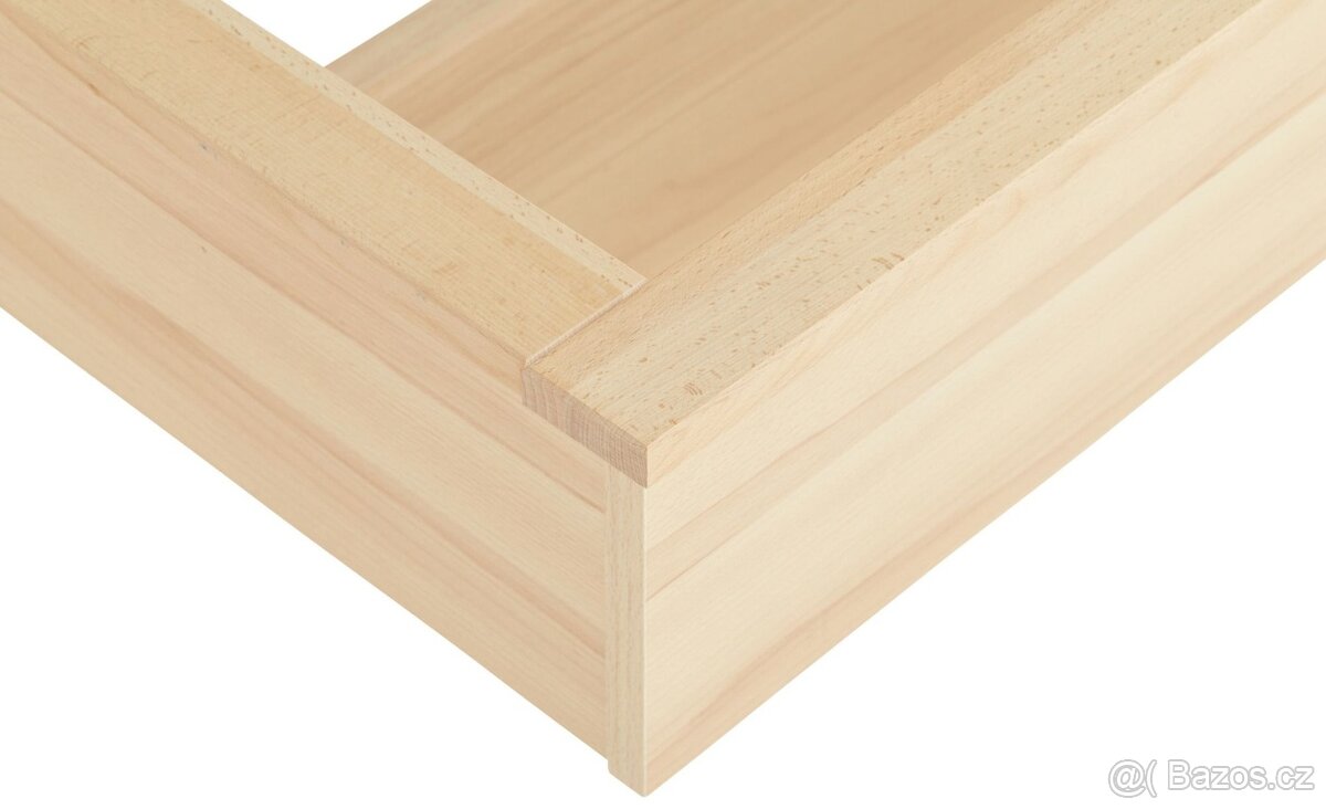 Postel z masivu buk berlin Germany 140 cm - 6