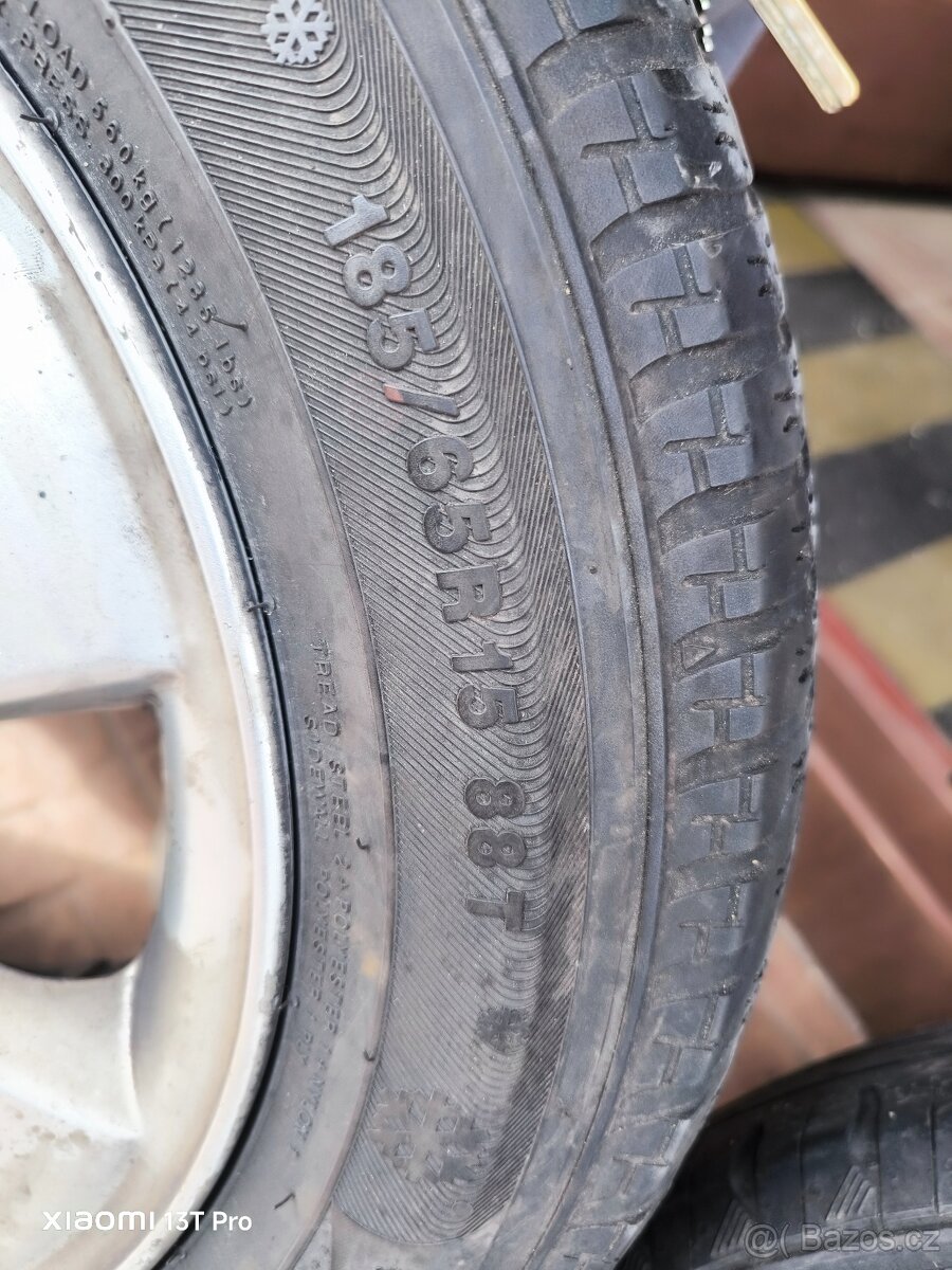 Alu kola 5x110+letní pneu 185/65 R15 (na max dojetí) - 6