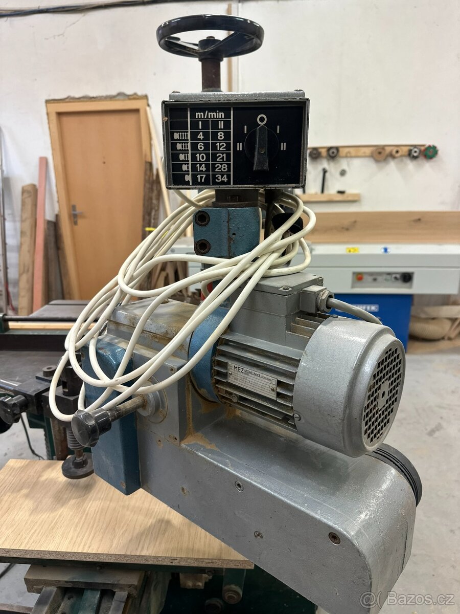 Kombinovaná pila / frézka / dlabačka + posuv (TOS Svitavy) - 6