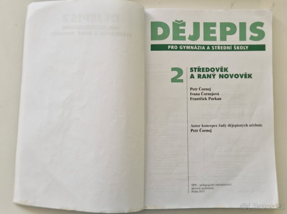 Dějepis 2 pro gymnázia a střední školy, SPN 2015 - 6