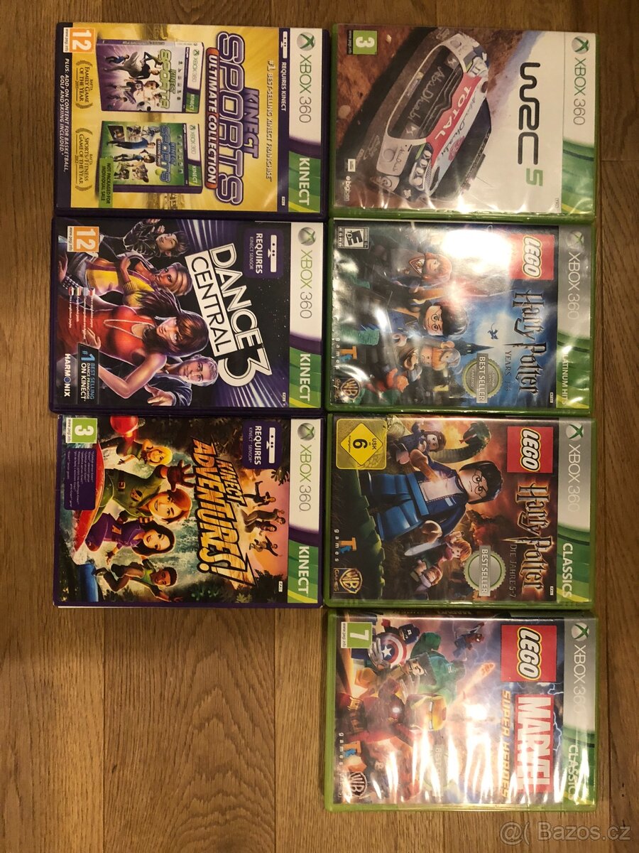 XBOX 360, 4 GB, KINECT + 7 HER - 6