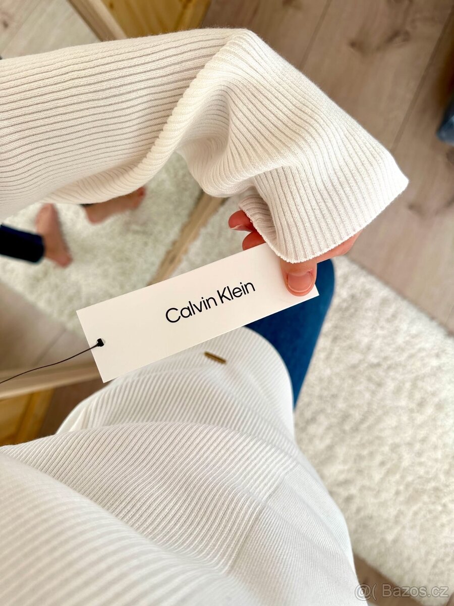 CALVIN KLEIN KRÁSNÝ BÍLÝ ROLÁK - 6