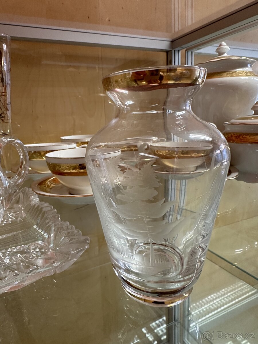 Broušené sklo( různé sety) - 6